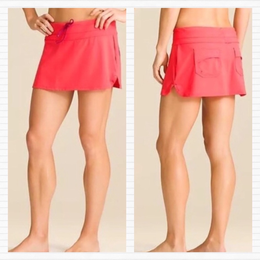 ATHLETA Coral Mini Tennis Skirt